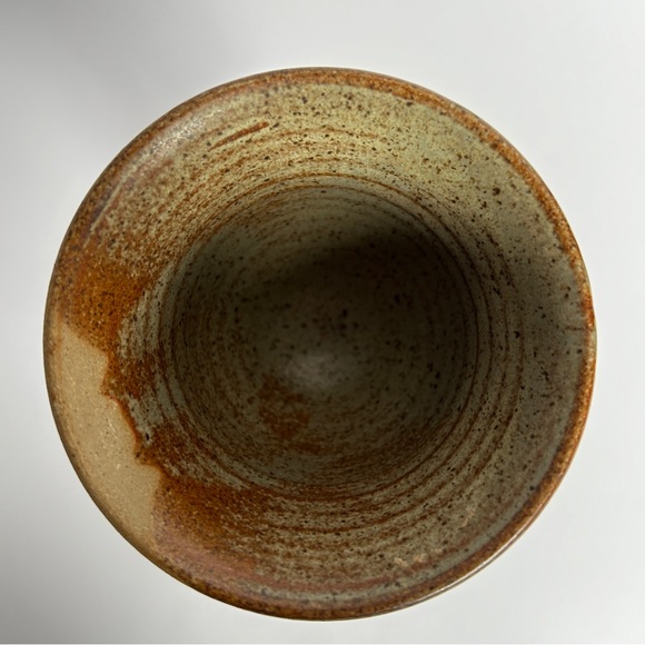 Muggins Stoneware Pottery Goblet Mug Aug 1982 Cheeky Ugly Face Cup - Picture 11 of 12